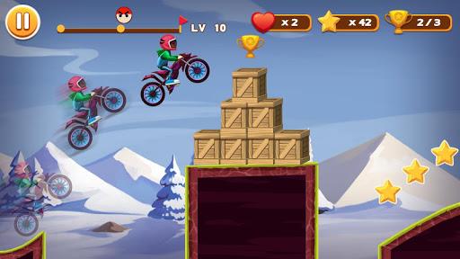 Stunt Moto Racing - Gameplay image of android game