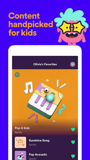 Spotify Kids - عکس برنامه موبایلی اندروید