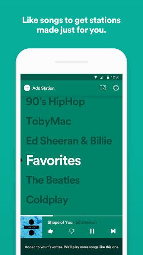 Spotify Stations: Streaming music radio stations - عکس برنامه موبایلی اندروید