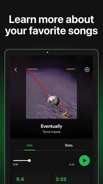 must.fm for Spotify Stats - عکس برنامه موبایلی اندروید