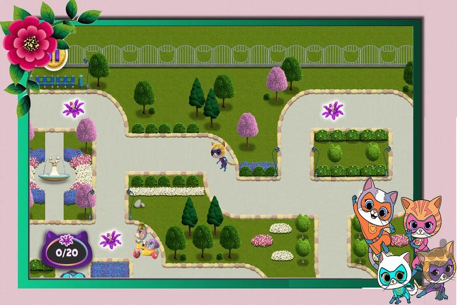 بازی گربه های قهرمان - عکس بازی موبایلی اندروید