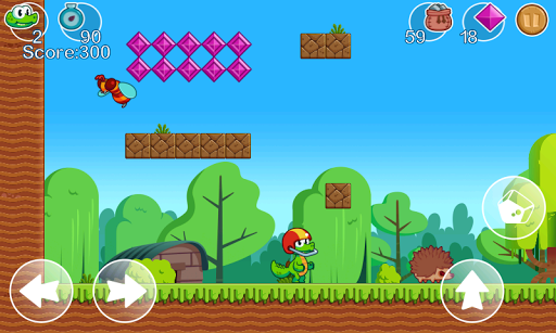 Croc's World - Gameplay image of android game