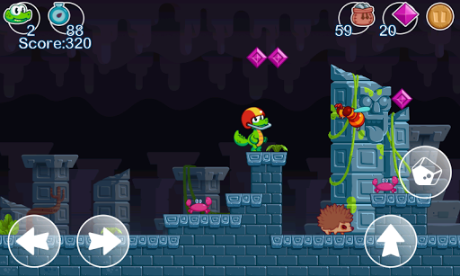 Croc's World - Gameplay image of android game