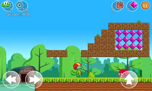 Croc's World - Gameplay image of android game