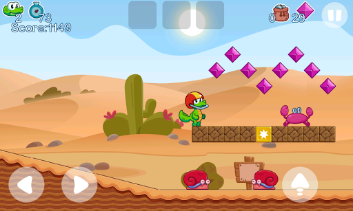 Croc's World 2 - Gameplay image of android game