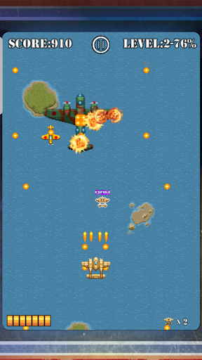 Pacific Wings - Gameplay image of android game
