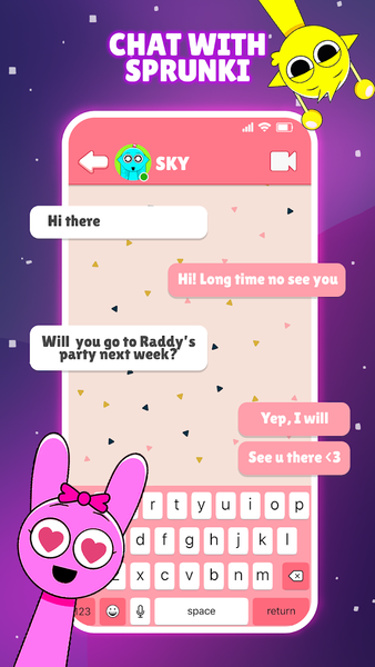 Spranky Video Call & Chat - عکس بازی موبایلی اندروید