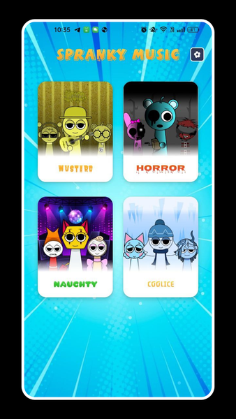 Sprankie Beat Box: Scary Music - Image screenshot of android app