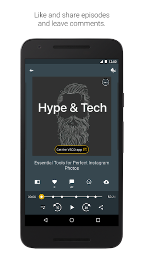 Spreaker Podcasts - عکس برنامه موبایلی اندروید