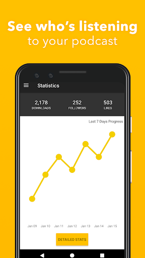 Podcast Studio - عکس برنامه موبایلی اندروید