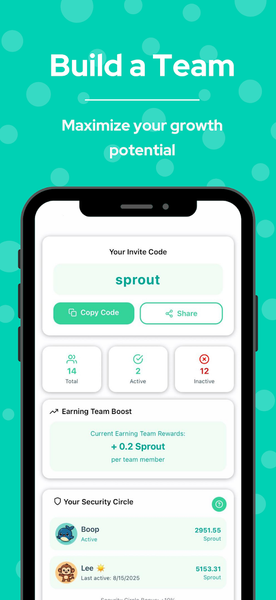 Sprout Network - عکس برنامه موبایلی اندروید