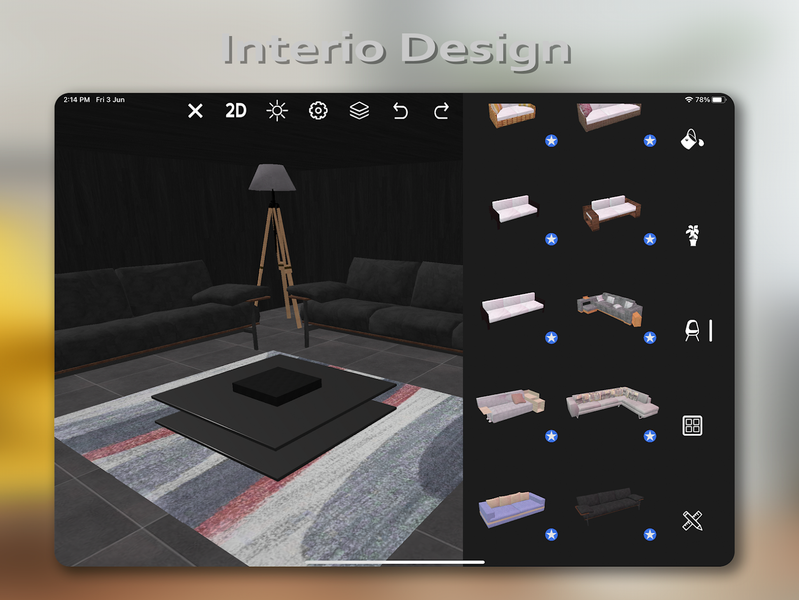 Home Design : ۳D Room Planner - عکس برنامه موبایلی اندروید
