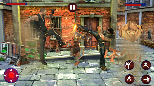 Kings of Street fighting - kung fu future fight - Gameplay image of android game
