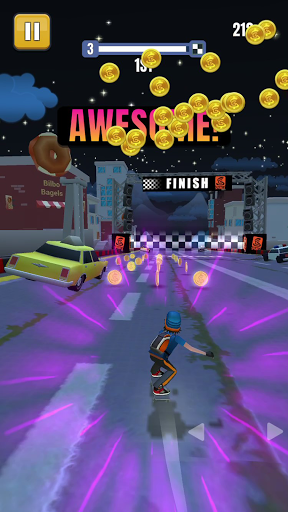 Faily Skater Street Racer - عکس بازی موبایلی اندروید