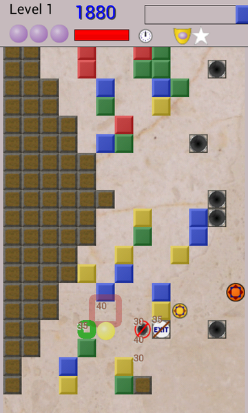 Block Rampage - Gameplay image of android game