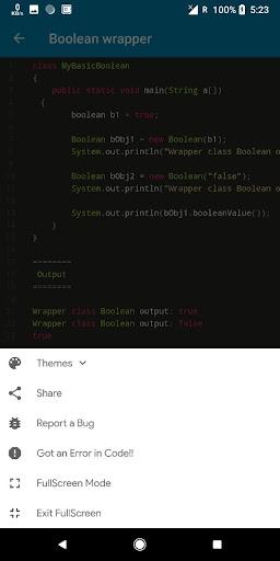 Java Programming - عکس برنامه موبایلی اندروید