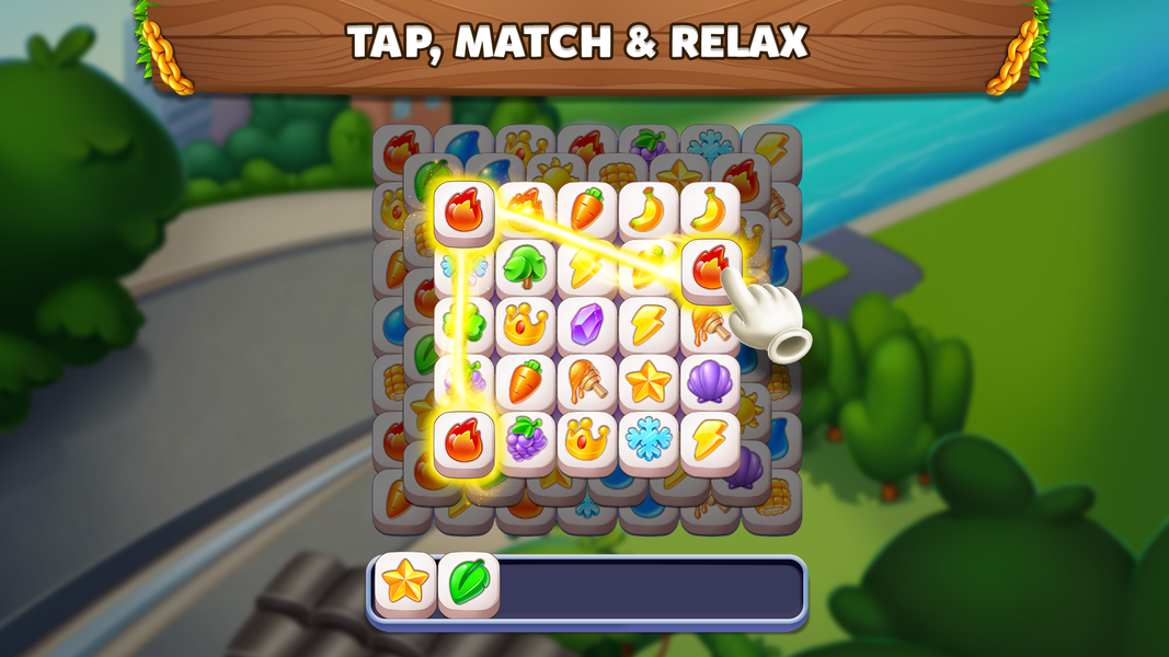 Tile Busters: Match 3 Tiles - Gameplay image of android game