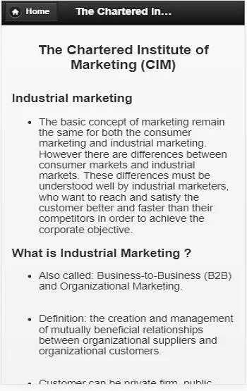 Industrial Marketing - Image screenshot of android app