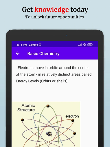 Basic Chemistry - Image screenshot of android app