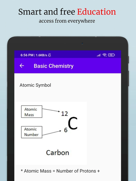 Basic Chemistry - Image screenshot of android app