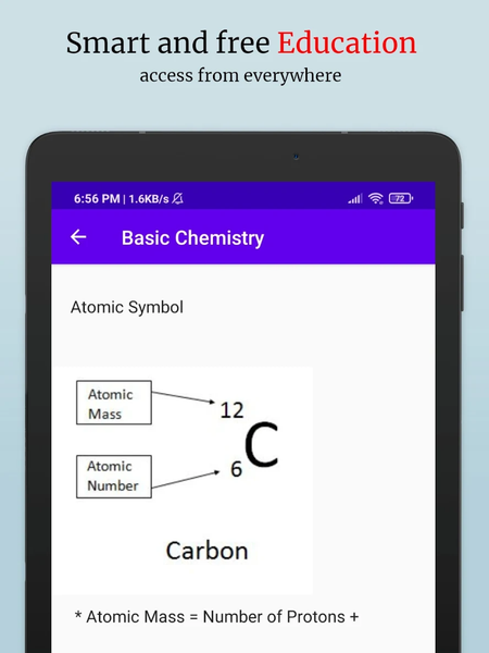 Basic Chemistry - Image screenshot of android app