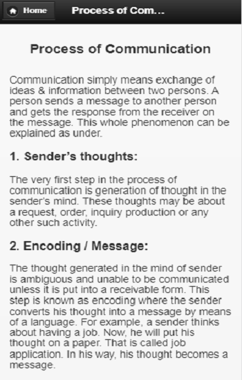 Business communication - عکس برنامه موبایلی اندروید