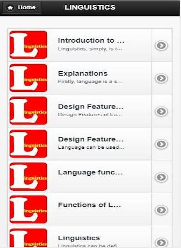 Linguistics - عکس برنامه موبایلی اندروید