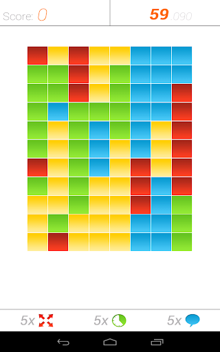 Connecting the dots, multiplayer mach 4 challenge - Gameplay image of android game