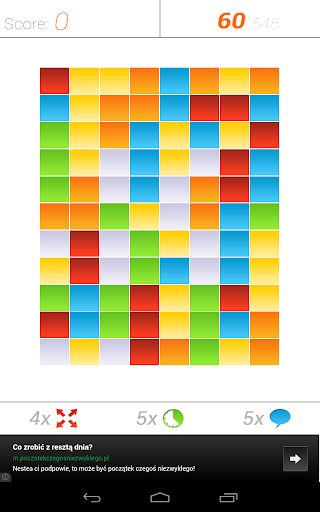 Connecting the dots, multiplayer mach 4 challenge - Gameplay image of android game
