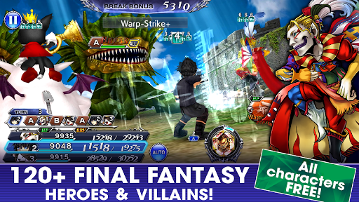 DISSIDIA FINAL FANTASY OO - Gameplay image of android game