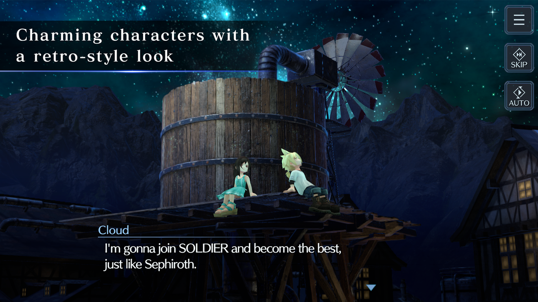 FINAL FANTASY VII EVER CRISIS - عکس برنامه موبایلی اندروید