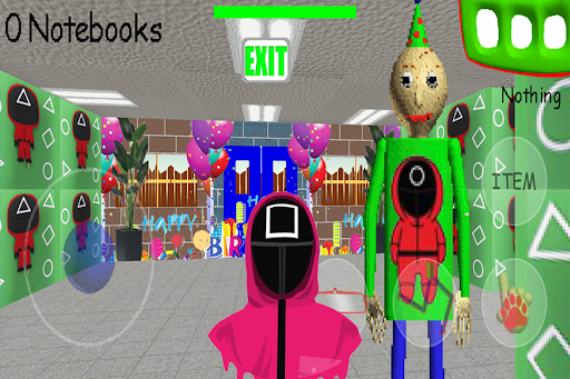 Baldi's Basics Squid Game - عکس برنامه موبایلی اندروید