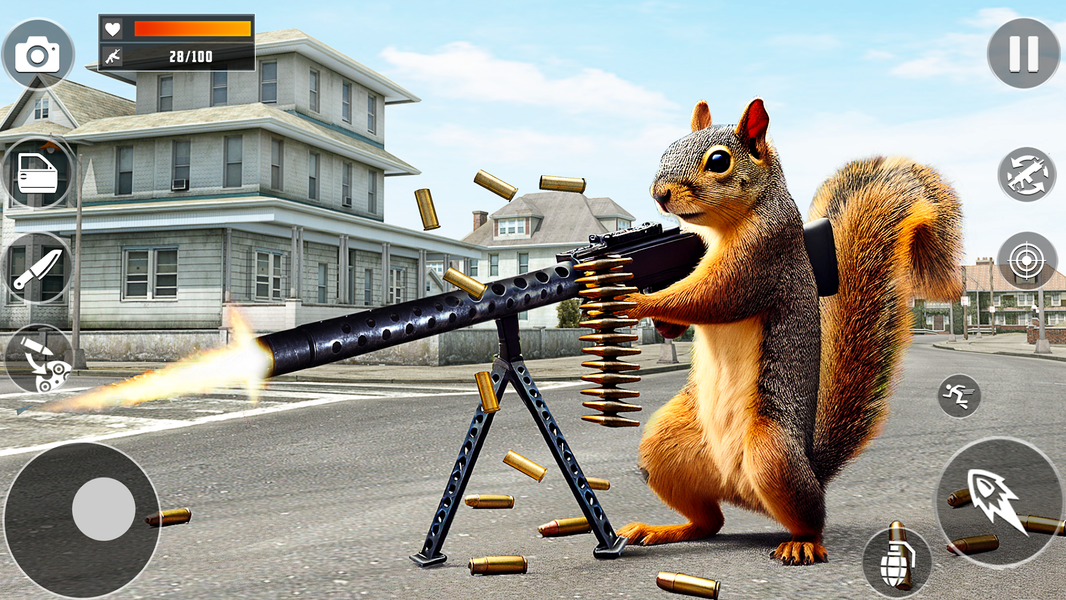 Squirrel Family ۳D Gun Master - عکس بازی موبایلی اندروید