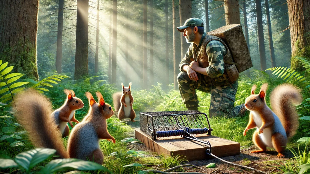 Squirrel Family ۳D Gun Master - عکس بازی موبایلی اندروید