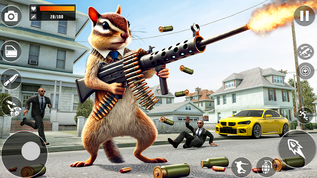 Squirrel Family ۳D Gun Master - عکس بازی موبایلی اندروید