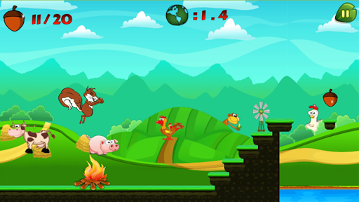 Squirrel Run - عکس بازی موبایلی اندروید