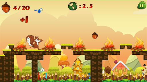 Squirrel Run - عکس بازی موبایلی اندروید