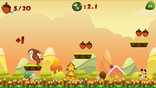 Squirrel Run - عکس بازی موبایلی اندروید