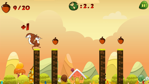 Squirrel Run - عکس بازی موبایلی اندروید