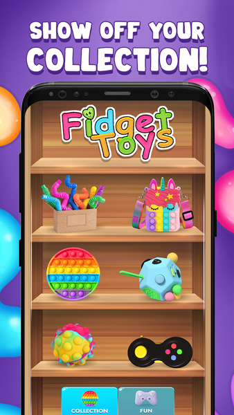 Squishy Games Fidget Toys 3D - عکس بازی موبایلی اندروید