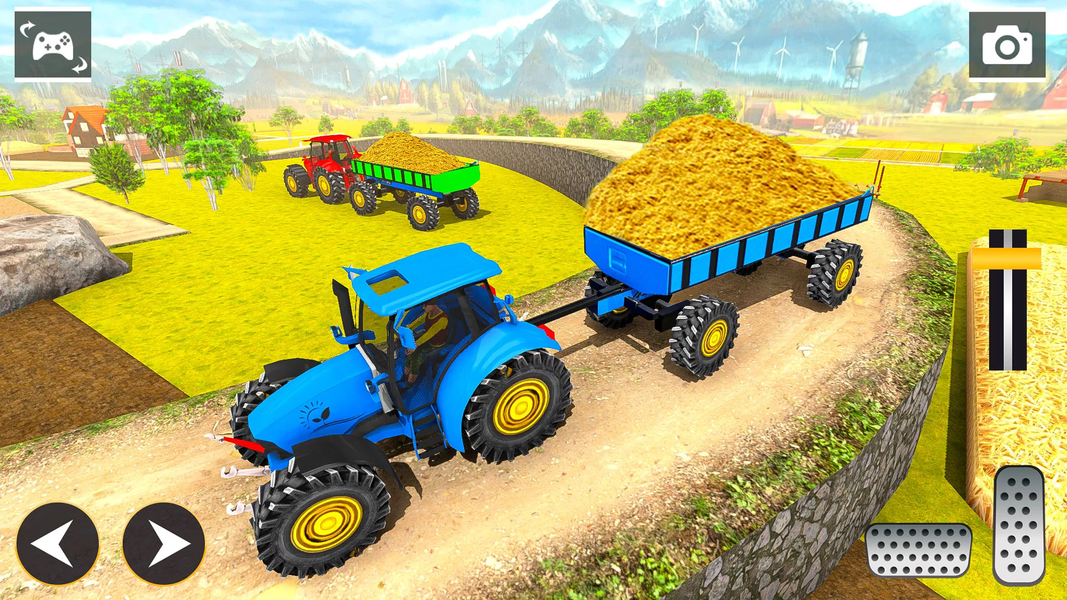 Tractor Simulator Farming Game - عکس بازی موبایلی اندروید