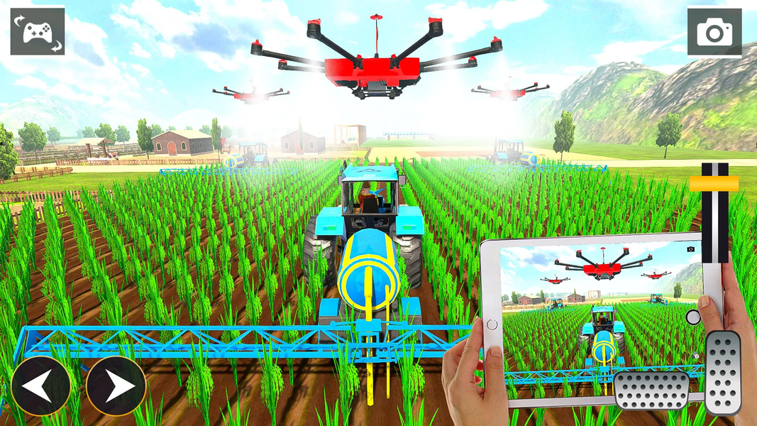 Tractor Simulator Farming Game - عکس بازی موبایلی اندروید