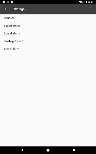 Speed Alarm - عکس برنامه موبایلی اندروید
