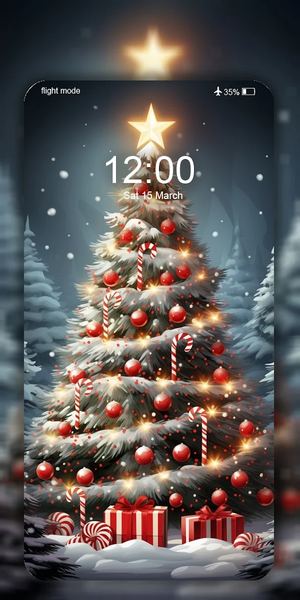 Christmas Wallpaper 4K & HD - Image screenshot of android app