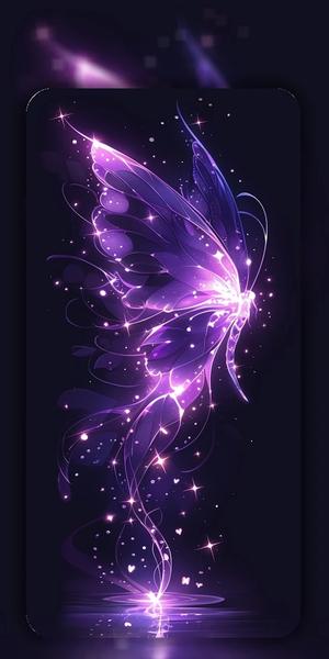 Aesthetic Purple Wallpaper HD - عکس برنامه موبایلی اندروید