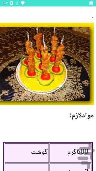 غذا با فله مرغ - عکس برنامه موبایلی اندروید