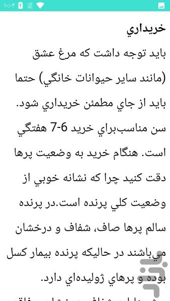 پرورش مرغ عشق - عکس برنامه موبایلی اندروید