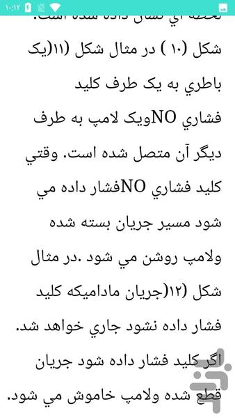 طبقه بندی فیوز های برق - Image screenshot of android app
