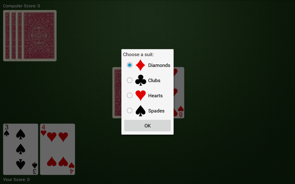 Crazy Eights - عکس بازی موبایلی اندروید