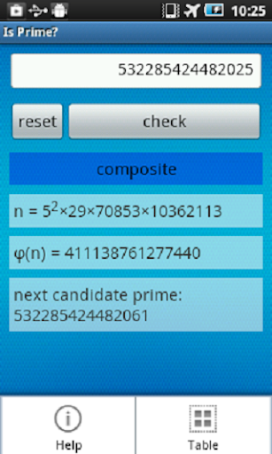 Is Prime? - عکس برنامه موبایلی اندروید